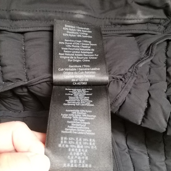 Mackage  Goose Down Jacket - Black XXS - Preowned -EUC - Picture 8 of 10